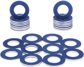 img 4 attached to 🔒 Aluminum Gasket Seals - 90430-12031 Replacement