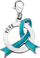 🌸 cenwa polycystic syndrome necklace: raising awareness with stylish girls' jewelry logo