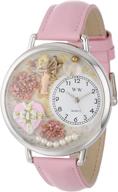 whimsical watches u1220024 valentines leather logo