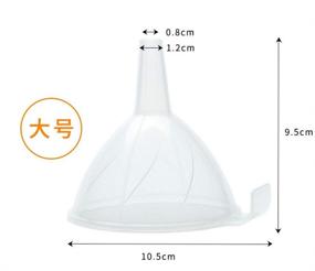 img 2 attached to Japanese Plastic Funnel 3Pc 9041