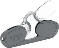 nooz optics armless rectangular reading glasses - 6 color options and 5 correction strengths logo