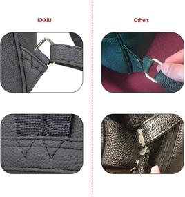 img 3 attached to KKXIU Backpack Daypacks Synthetic Shoulder Women's Handbags & Wallets and Fashion Backpacks