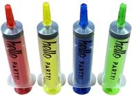 🍹 20/40 pack of 2oz multi-colour plastic syringes for jello shots - halloween party supplies for adults logo