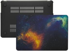 img 1 attached to ⌨️ Funut MacBook Air 11 Inch Case – Ultra Slim Flame Space Hard Cover for A1370 A1465