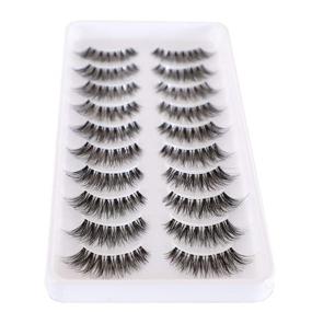 img 2 attached to 👁️ Enhance your Eyes with Newcally Lashes: Natural Wispy Cat Eye False Eyelashes for Soft, Light Volume - Grab your Multipack Now!