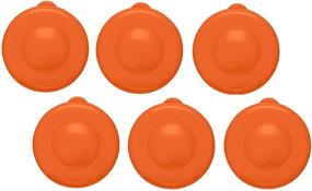 img 2 attached to AquaNation Dew Cap Replacement - Pack Of 6 Fit 55Mm Snap On Crown Top 3 &Amp
