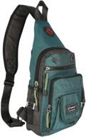 vanlison crossbody sling backpack: stylish casual daypacks for women logo