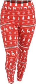 img 2 attached to 🎉 Exclusive Festive Matching Leggings for Baby Girls' Clothing