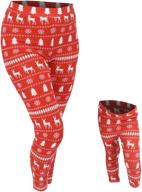 🎉 exclusive festive matching leggings for baby girls' clothing logo