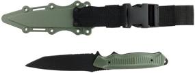 img 3 attached to 🔪 Olive Drab SportPro CM Rubber Combat Knife 141 Style – Ideal for Airsoft Training