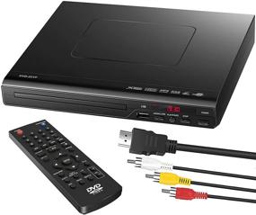 img 4 attached to 📀 Ultimate HDMI Region Free DVD Player with USB Input & Remote Control - Ideal for Home Study and TV Entertainment
