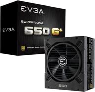 💪 evga supernova 120-gp-0650-x1: блок питания мощностью 650 вт, 80 plus gold с 10-летней гарантией и полностью модульным дизайном логотип