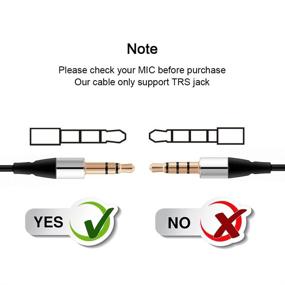 img 2 attached to 🎤 Onvian 3.5mm Female to 5 Pin Mini USB Male Microphone Adapter Cable: Superior Sound Connectivity for Your Devices