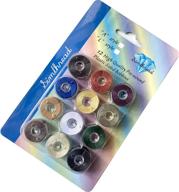 simthread colorful prewound bobbins embroidery sewing logo