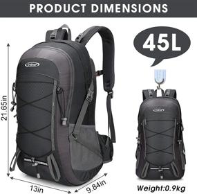 img 3 attached to G4Free Lightweight 🎒 Trekking Backpack with Waterproof Design