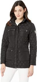 img 1 attached to VINCE CAMUTO Womens Pocket Quilted Women's Clothing in Coats, Jackets & Vests