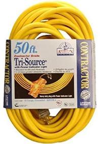 img 2 attached to 🔌 Coleman Cable Tri Source Outdoor Extension: Industrial Electrical Wiring & Connecting