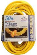 🔌 coleman cable tri source outdoor extension: industrial electrical wiring & connecting logo