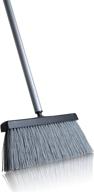 🧹 efficient cleaning with fuller brush deep reach black slender complete broom - wide sweeping path, effective debris collection, easy reach design, sturdy steel handle - ideal for a thorough clean logo