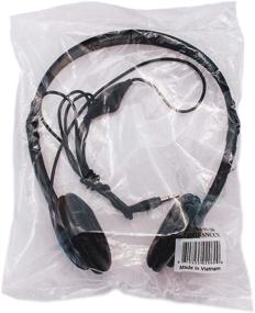 img 2 attached to 🎧 Budget Classroom Headphones, Stereo with Leatherette Earpads & Volume Control - Soundnetic SN-CCV 25 Pack