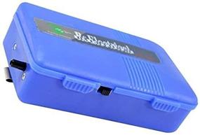 img 4 attached to 💙 Essential Timiy Operated Portable Aquarium Battery Backup Air Pump - Emergency Use (Blue)