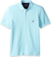 👔 nautica monaco men's shirts - short sleeve cotton clothing logo