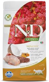 img 4 attached to FARMINA N&D Quinoa Functional Skin & Coat Quail Feline 3.3 LB - Enhance Your Cat's Skin and Coat Health