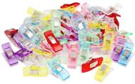 🧵 180 multicolor plastic clips for sewing, crafts, quilting, crochet, knitting, binding, paper and more logo