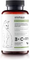 🐱 animaux - натуральные витамины для кошек: укрепление иммунитета, защита клеток, здоровая кожа и шерсть - 120 жевательных таблеток логотип