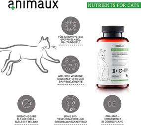 img 3 attached to 🐱 Animaux – Natural Cat Vitamins: Boost Immunity, Protect Cells, Healthy Skin and Coat – 120 Chewable Tablets