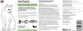 img 2 attached to 🐱 Animaux – Natural Cat Vitamins: Boost Immunity, Protect Cells, Healthy Skin and Coat – 120 Chewable Tablets