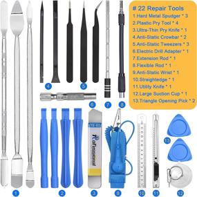 img 2 attached to 🛠️ Ultimate Precision Computer Repair Tool Kit: Professional Electronic Screwdriver Set for Laptop, MacBook, iMac, PC, Cell Phone, iPhone, and Electronics Maintenance