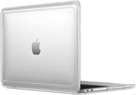 📱 speck 13-inch macbook pro clear case - presidio clear case with impactium technology for 4-foot drop protection, uv yellowing resistance, and on-the-go shielding логотип