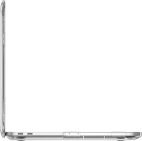 img 1 attached to 📱 Speck 13-inch Macbook Pro Clear Case - Presidio Clear Case with IMPACTIUM Technology for 4-Foot Drop Protection, UV Yellowing Resistance, and On-The-Go Shielding