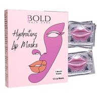 💋 bold skincare lip therapy - collagen infused lip mask for dry lips, lip plumper & moisturizer, chapped lip treatment - premium lip care with hydrating collagen, hyaluronic acid, vitamin c & e - 1-month supply logo