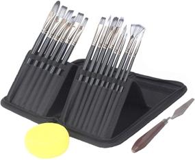 img 4 attached to Brushes Different Painting Carrying Watercolor Painting, Drawing & Art Supplies