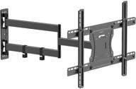 mount plus mp-l28-600s: ultra-flexible tv wall bracket | full motion, 28in extension articulating arm | fits 32-65in screens | holds 60 lbs logo
