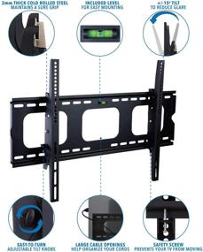 img 3 attached to Enhance Your Viewing Experience with Mount-It! Tilting TV Wall Mount Bracket