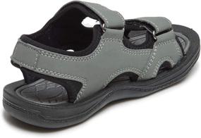 img 1 attached to 👟 Ultimate Footwear Comfort for Toddlers: Skysole Toddler Double Rugged Sandals Boys' Shoes - Sandals