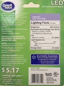 img 2 attached to 🔦 Versatile Indoor Spotlight: Dimmable Intermediate Equivalent for Enhanced Ambiance