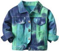 👕 stylish denim jacket for kids - button down coat for boys and girls by wofupowga logo