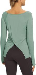 img 4 attached to Mippo Workout Performance Stretchy Sweaters Outdoor Recreation for Outdoor Clothing