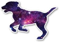 dog running sticker galaxy stickers logo