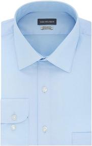 img 4 attached to 👔 Men's Van Heusen Regular Spread Herringbone Shirts
