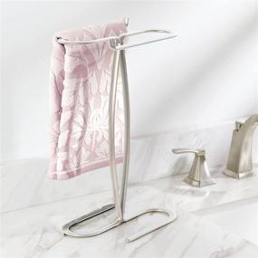img 2 attached to MDesign Decorative Modern Fingertip Holder Bath for Bathroom Accessories