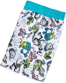 img 1 attached to Disney Pixar Story Swim Trunks