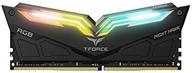 💡командная ddr4-память t-force night hawk rgb объемом 16 гб (2 x 8 гб) для настольного компьютера, с частотой 3200 мгц (pc4 25600), модель tf2d416g3200hc16cdc01 (белый) логотип