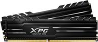 модуль памяти xpg gammix d10 ddr4 2400мгц (pc4 19200) 16гб (8гбх2) в черном цвете (ax4u240038g16-dbg) логотип