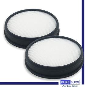 img 3 attached to PUREBURG 2-Pack Replacement Vacuum Primary Air Filters: Compatible with Hoover Windtunnel 3 🔍 Pro Steerable Pet Bagless Upright - Replace Part# 303903001 - Fits UH70905 UH72400 UH70400