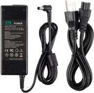 ⚡️ dtk 19v 4.74a 90w laptop charger for asus toshiba - power cord and connector with 5.5 x 2.5mm tip logo